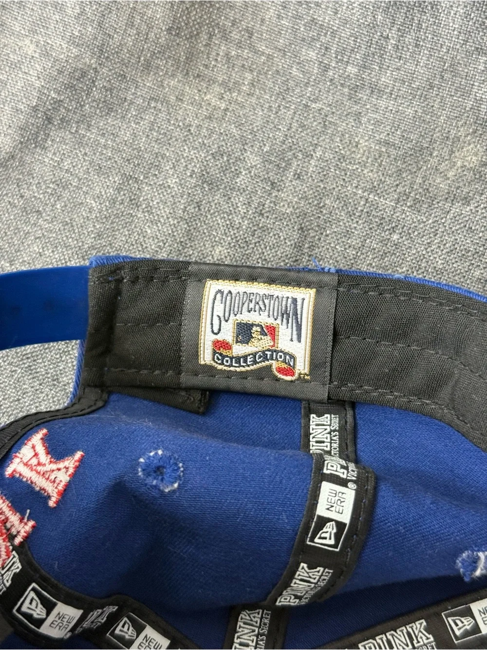 VS PINK Texas rangers baseball adjustable hat